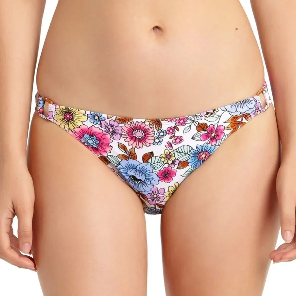 California Waves Hardware-Side Bikini Swim Bottom